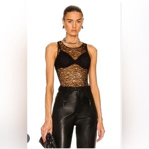 NWT Kiki De Montparnasse Enchante Lace Garter Tank Small